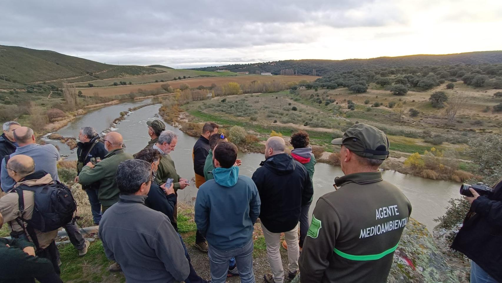 Visita de los técnicos de la Junta a una de las áreas de Castilla y León susceptibles de albergar poblaciones de lince ibérico