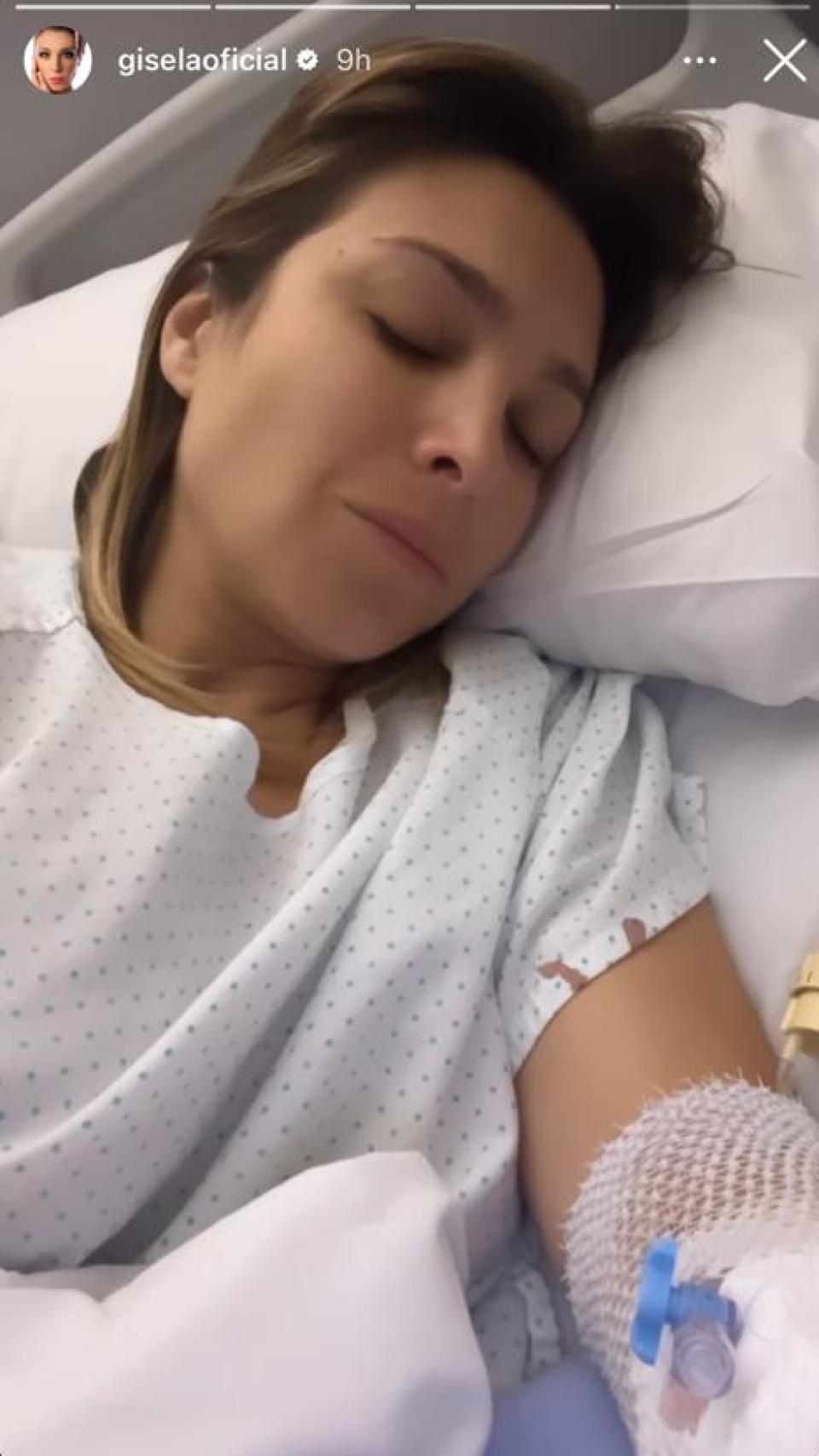Gisela, ingresada en el hospital, ha contado qué le ocurre a través de sus redes.