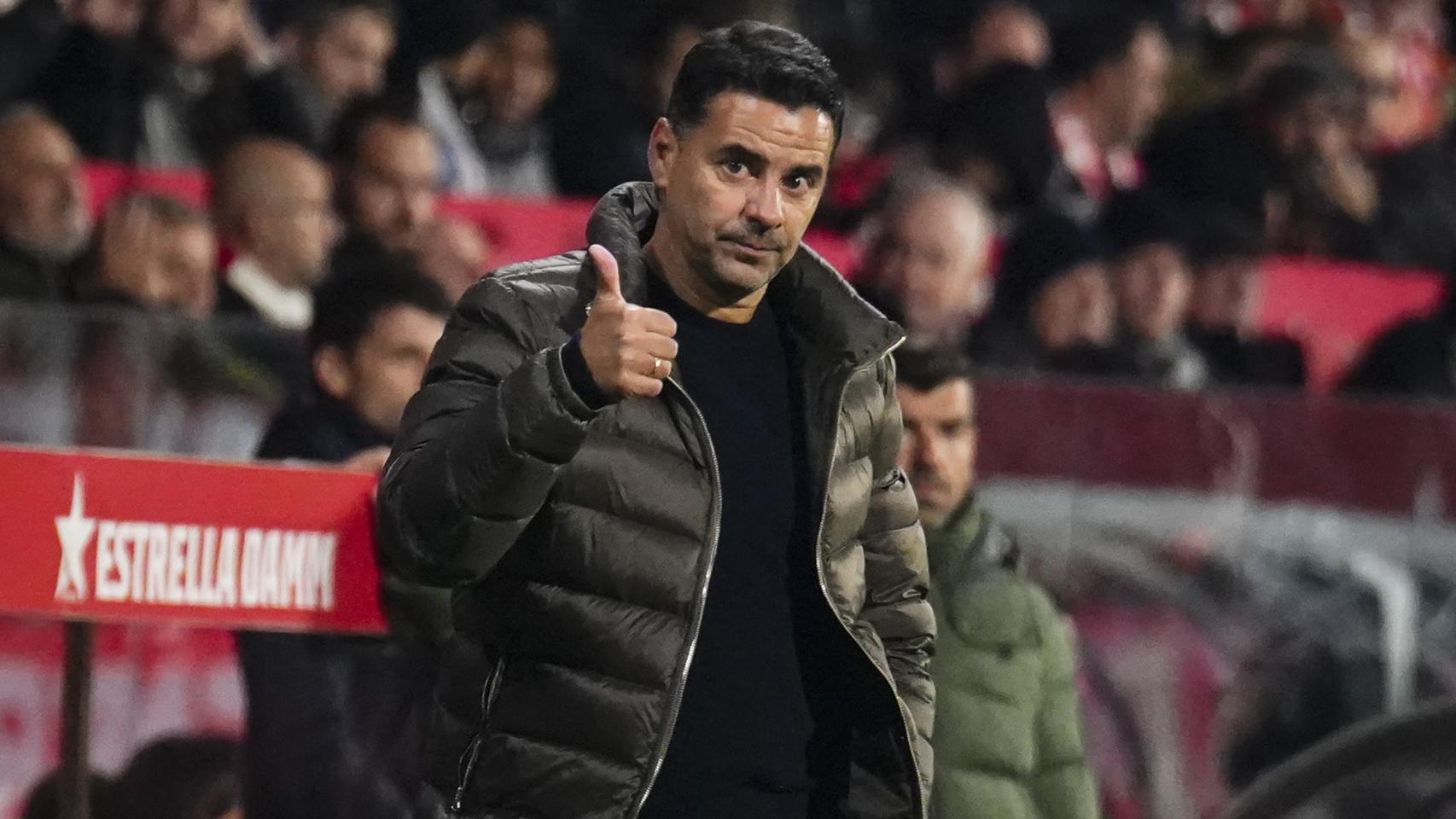 Míchel, entrenador del Girona