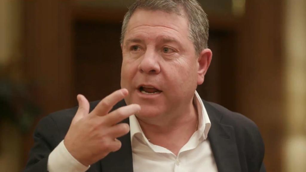 Emiliano García-Page durante su participación en 'Salvados'.
