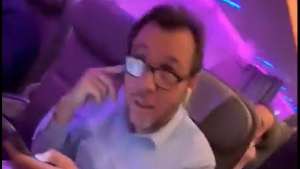 Óscar Puente, en el momento en el que han sucedido los hechos