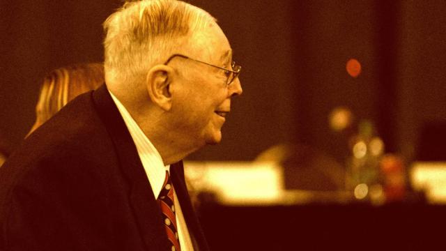 Charlie Munger,  antiguo vicepresidente de Berkshire Hathaway.