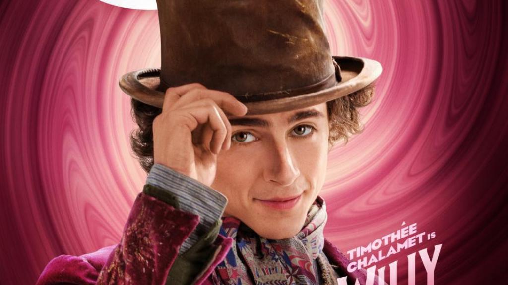 El cartel promocional de Wonka.