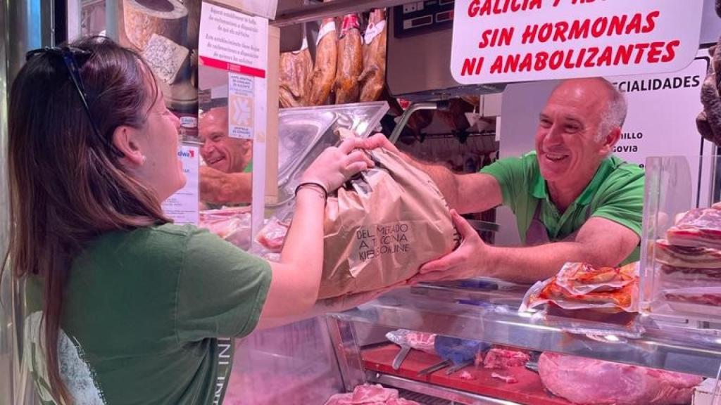 Uno de los puestos del Mercado Central.