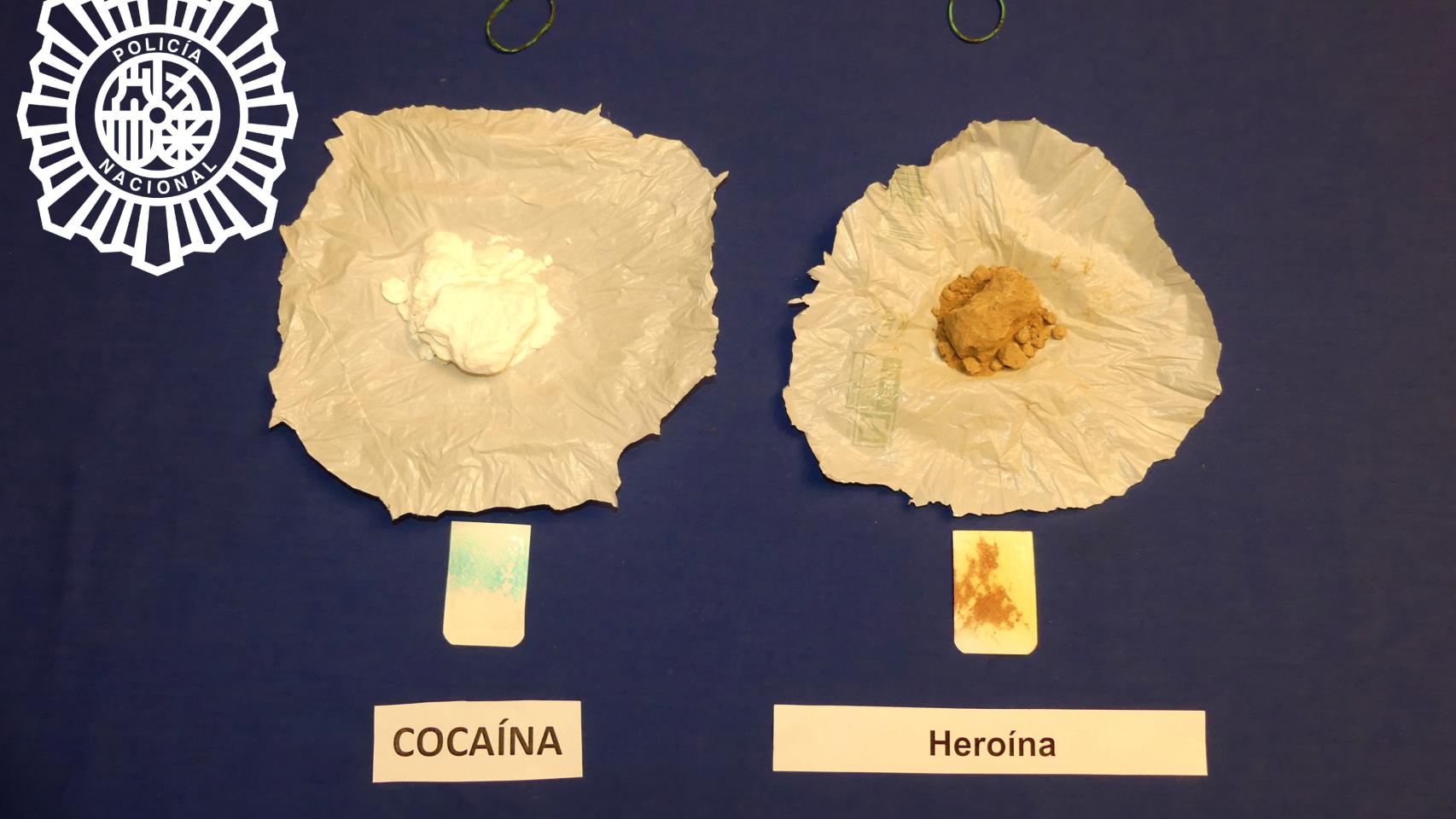 Droga intervenida tras estar escondida en la rueda de repuesto de un vehículo