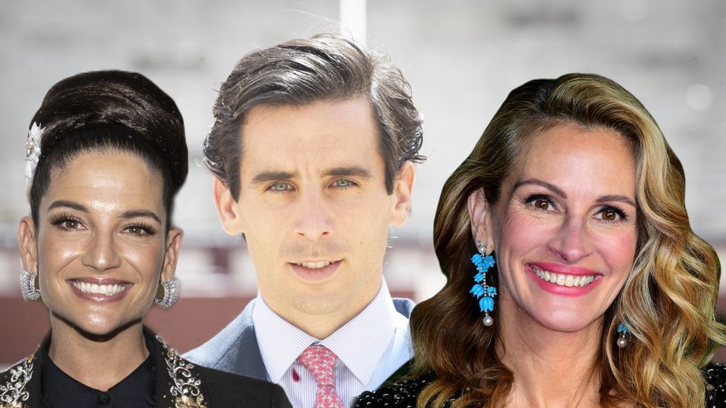 Natalia Jiménez, Juan Ortega y Julia Roberts.