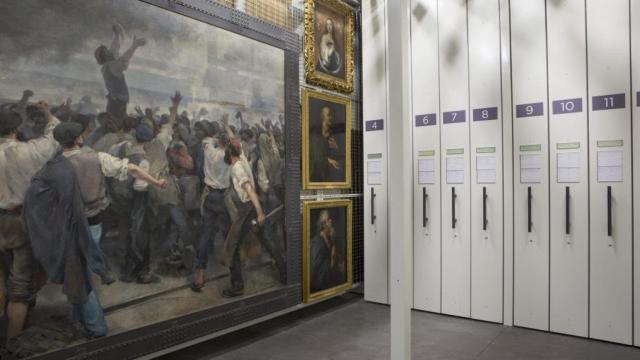 Uno de los almacenes del Museo del Prado / Foto: Museo del Prado.