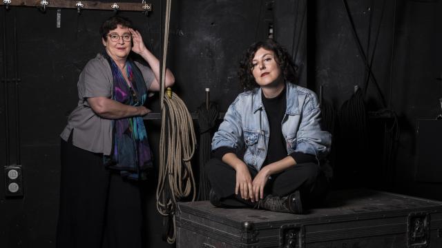 Laila Ripoll y Lucía Carballal en el Teatro Fernán Gómez de Madrid