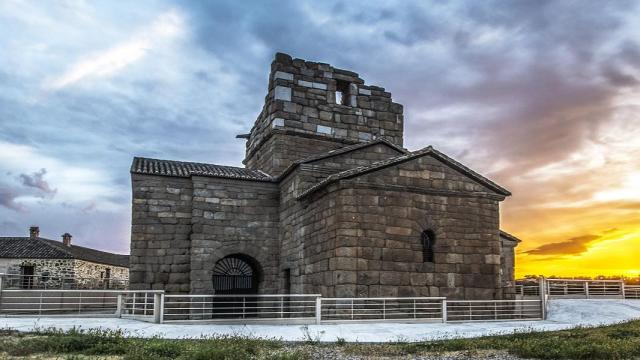Iglesia de Santa María de Melque (Toledo). Foto: Turismo de Castilla-La Mancha.