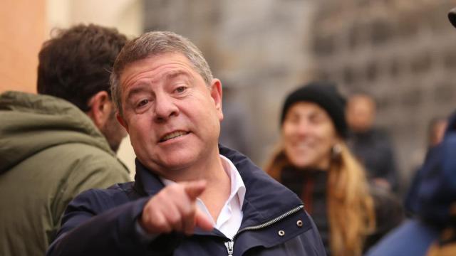 Emiliano García-Page durante la grabación de Salvados en Toledo. Fotos: Venancio Martín