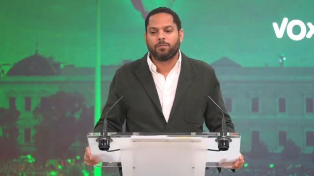 El secretario general de Vox, Ignacio Garriga, este lunes.