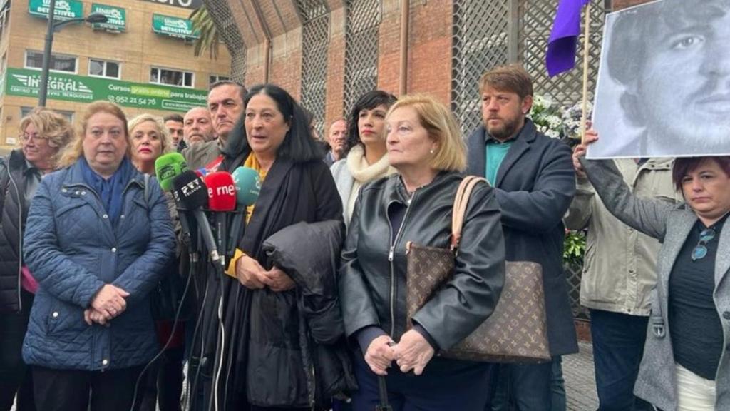 Una imagen del acto de esta mañana en honor a Caparrós.