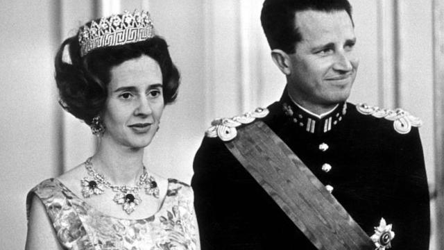 Los reyes Fabiola y Balduino de Bélgica.