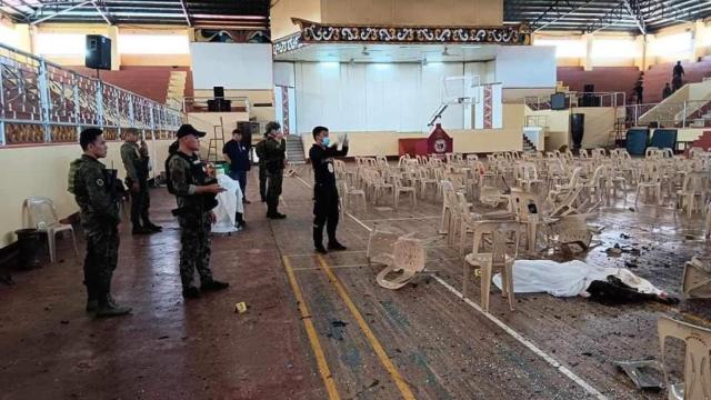 Imagen tras el atentado yihadista.
