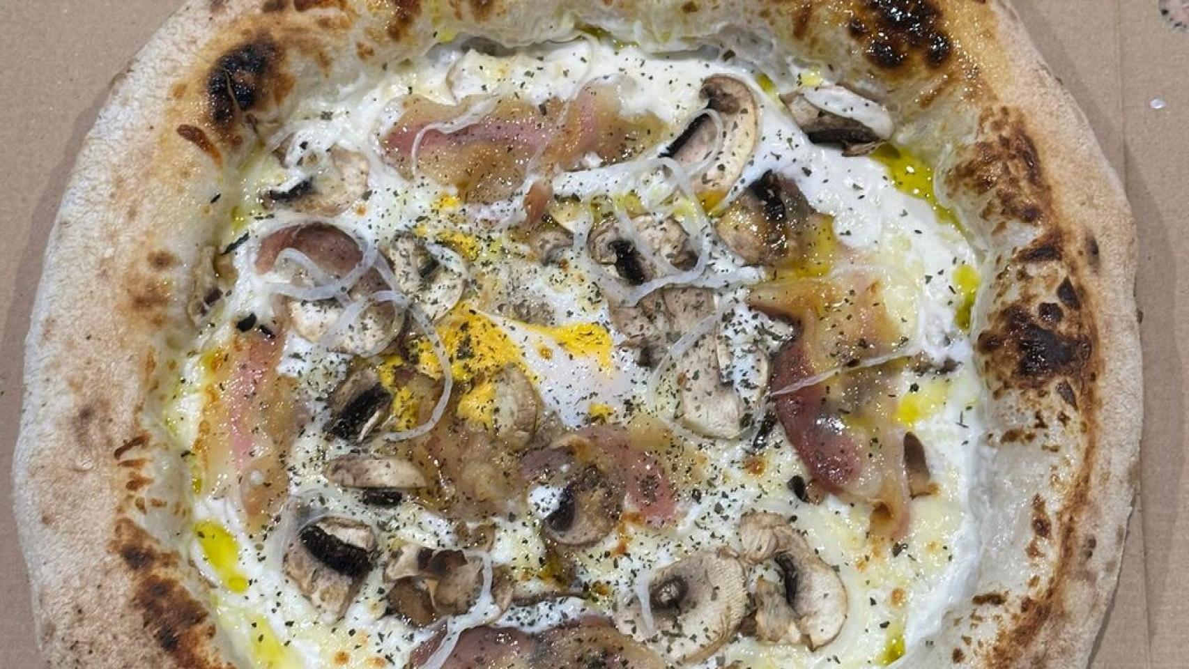 Pizza 'Pompeya'. / Foto: I Campeonato de España de Pizzas.