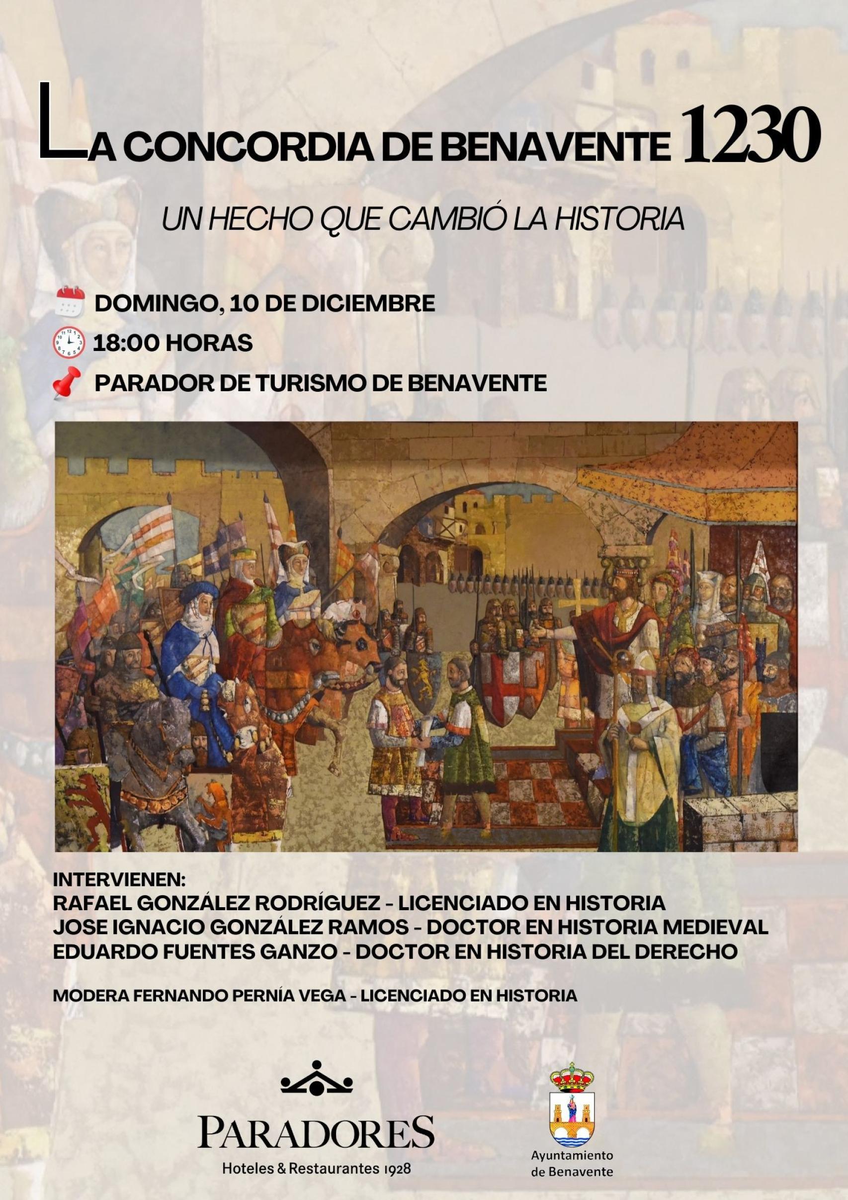 Cartel de la jornada 'La Concordia de Benavente'