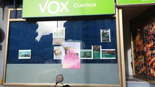 Sede de Vox en Cuenca.