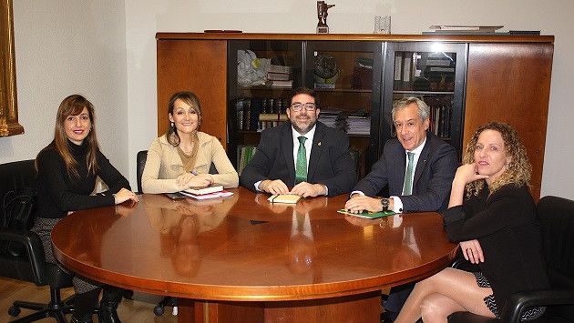 Visita de Javier López Martín a Ávila.