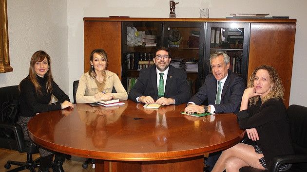 Visita de Javier López Martín a Ávila.