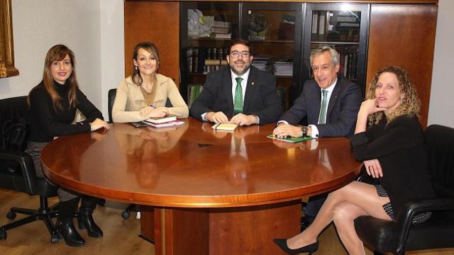 Visita de Javier López Martín a Ávila.