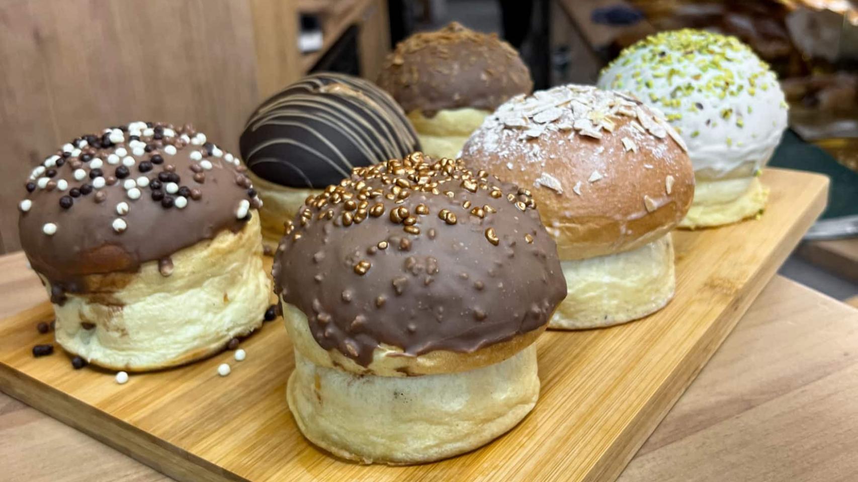 Las 'erasetas', el híbrido del panettone creado por una tienda de Valencia que va a triunfar esta Navidad.