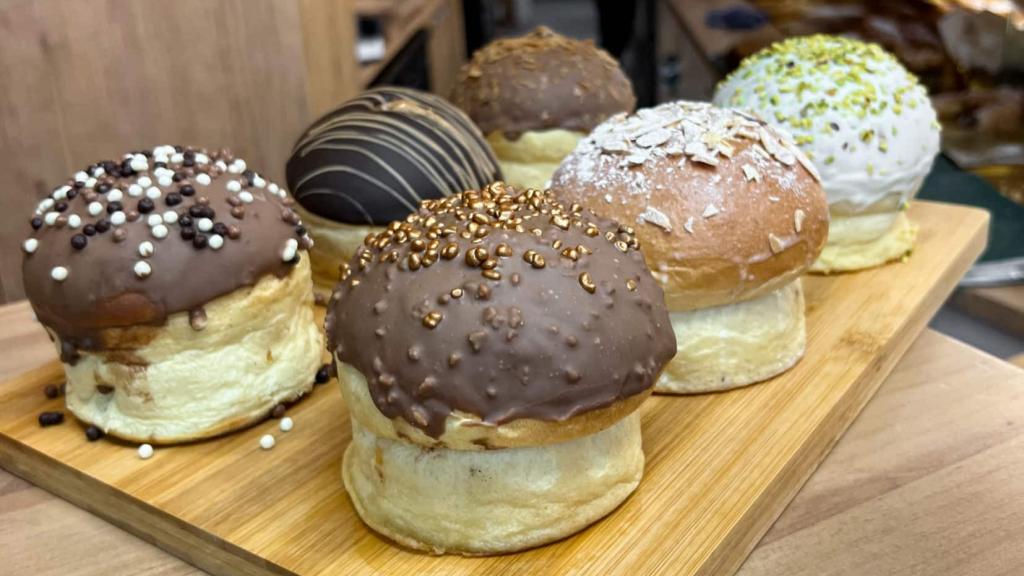 Las 'erasetas', el híbrido del panettone creado por una tienda de Valencia que va a triunfar esta Navidad.