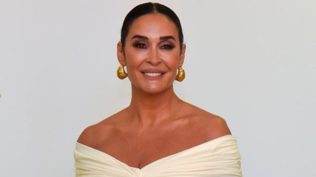 Vicky Martín Berrocal en el 60 cumpleaños de José Luis 'El Turronero' el pasado verano.