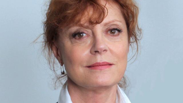 La actriz estadounidense Susan Sarandon, despedida por su agencia de representación por posicionarse a favor de Palestina. Foto: CommonMan3