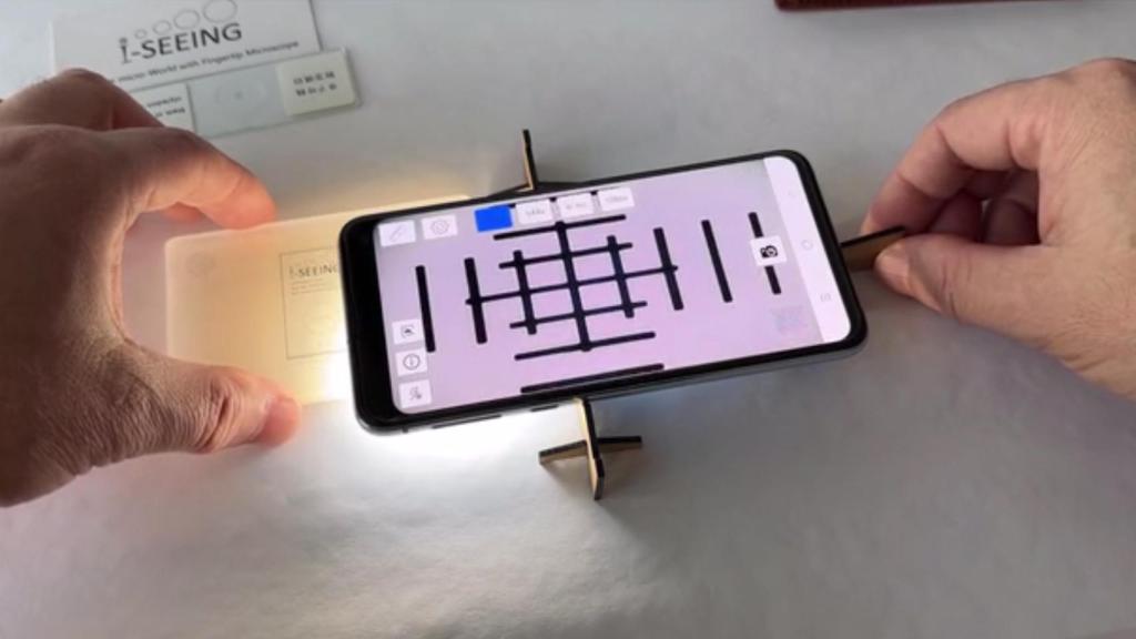 Cámara microscópica para móvil