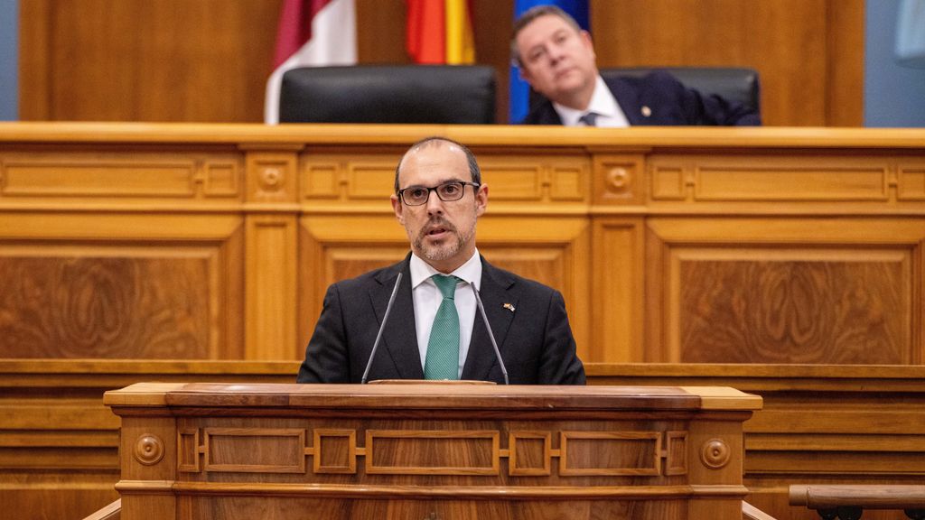 Pablo Bellido, presidente de las Cortes de Castilla-La Mancha.