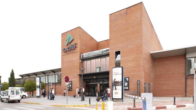 Estación de trenes de Puertollano.