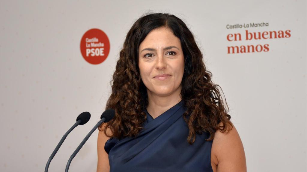 Noelia de la Cruz, portavoz del PSOE en el Ayuntamiento de Toledo. Foto: PSOE Toledo.
