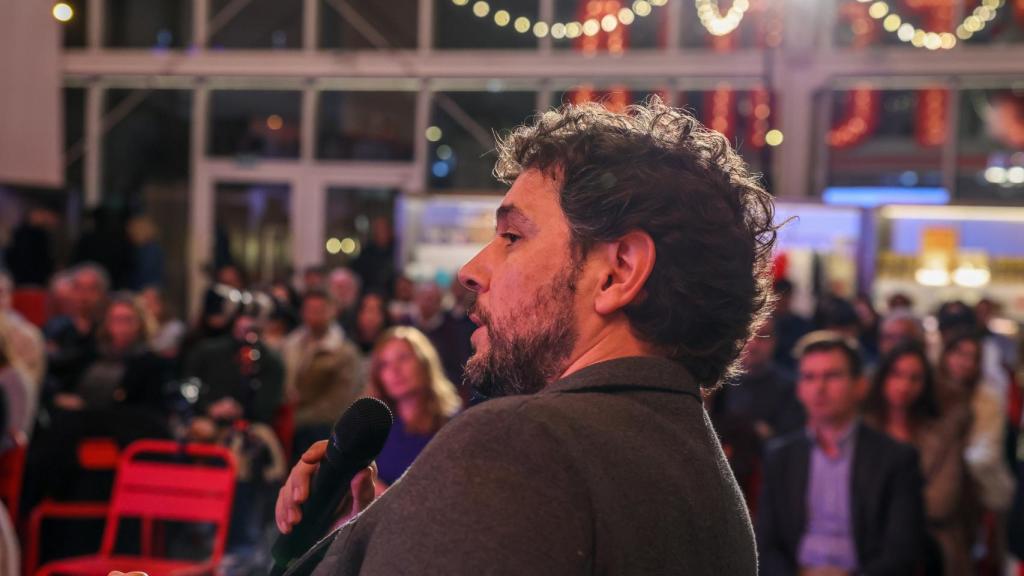 David Plaza, en un momento del XVIII Encuentro Tecnológico de EL ESPAÑOL de Málaga.