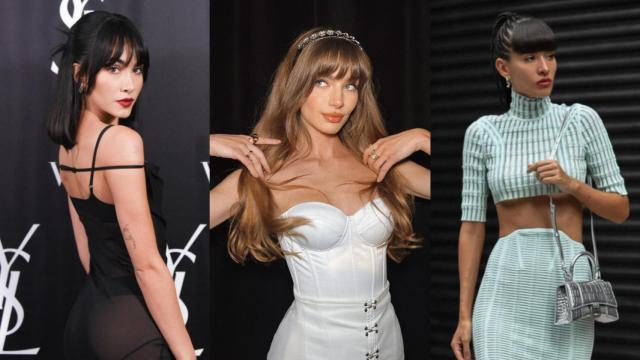 Peinados y recogidos sencillos con flequillo