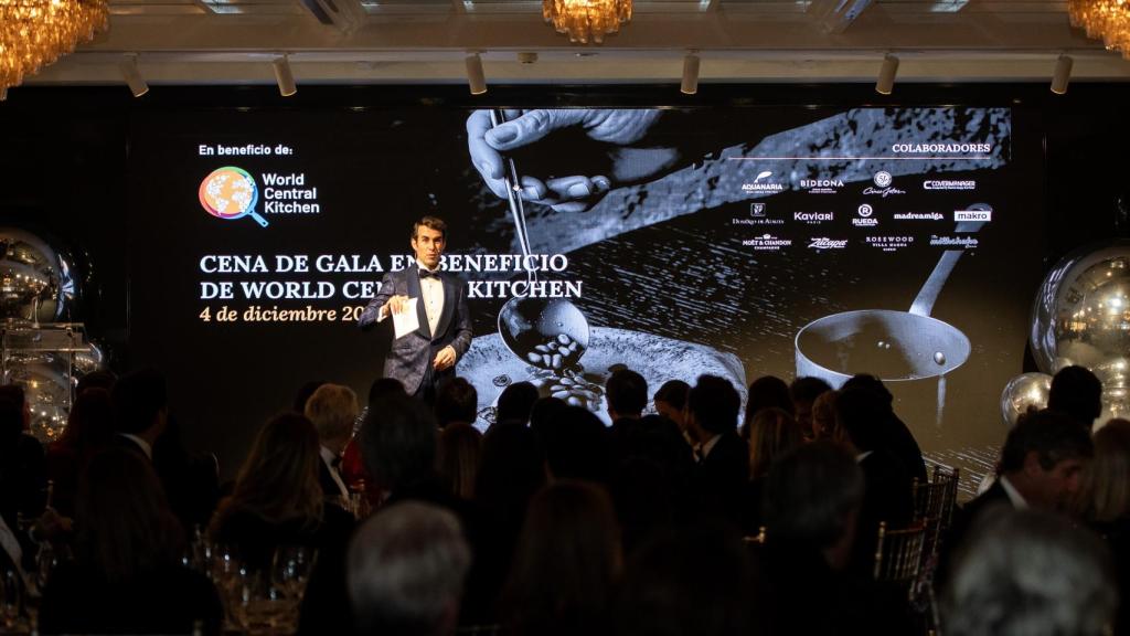 Momento de la cena de gala en beneficio de  WCK.