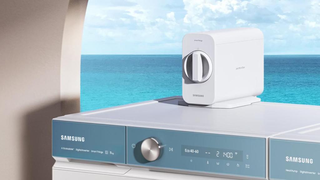 El filtro Less Microfiber de Samsung.