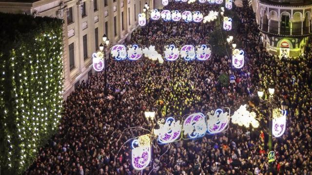 La Avenida de la Constitución en la tarde del sábado.