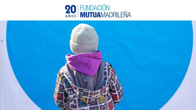 Un 'blue dot' de Unicef y Acnur para refugiados ucranianos.