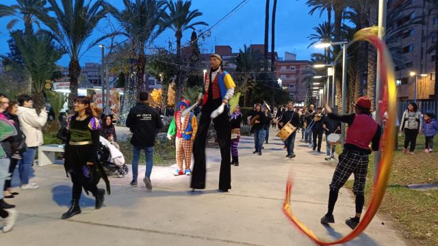 Desfile de inauguración de La Nadala.