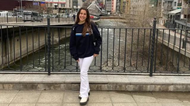 María Estévez, alumna de Filología catalana, occitana y Traducción de la Universidad de Lleida