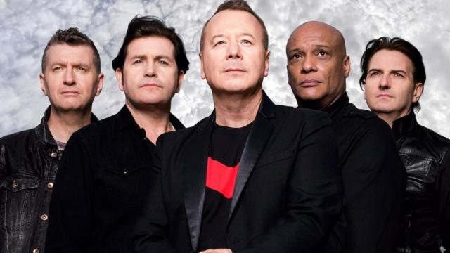 El grupo Simple Minds.