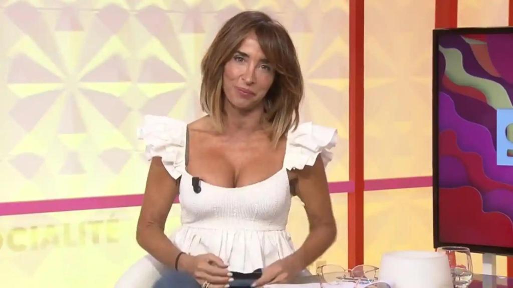 Sonada ausencia de María Patiño en 'Socialité': la razón por la que la presentadora ha sido baja este miércoles