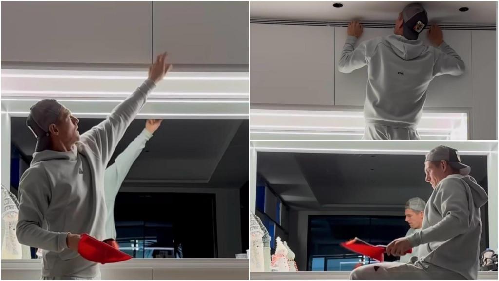 Toni Kroos, buscando al ratón.