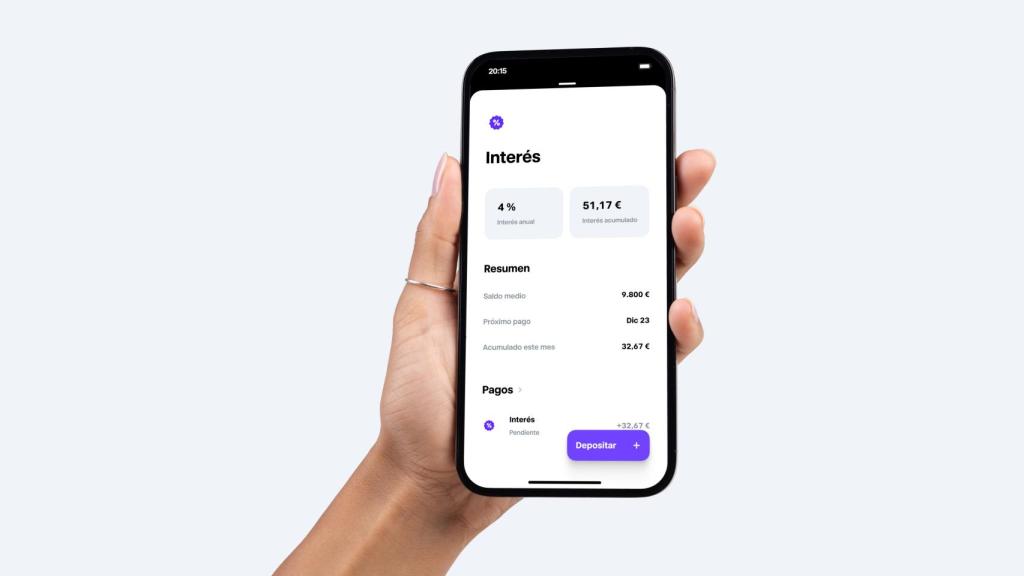 Aplicación de Trade Republic.