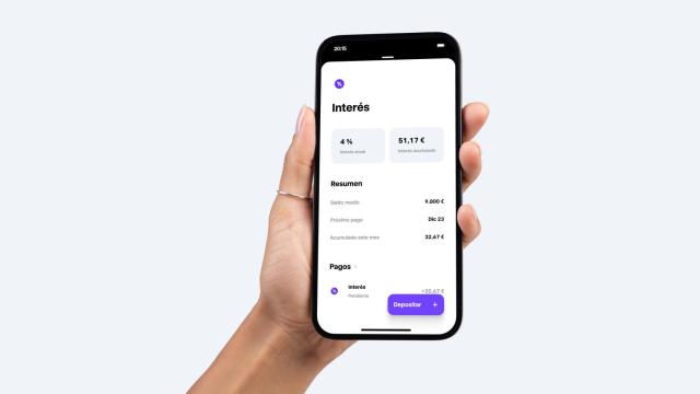 Aplicación de Trade Republic.