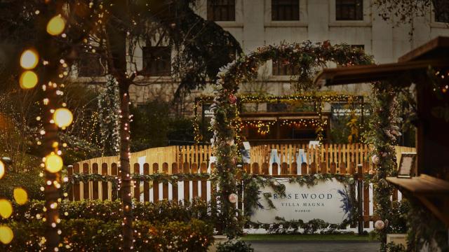 La increíble pista de hielo escondida en un hotel 5 estrellas en Madrid.
