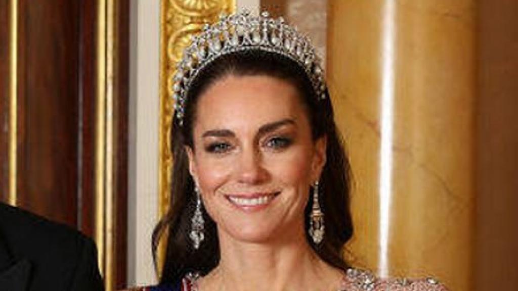 La familia real británica, fotografiada en la gala.