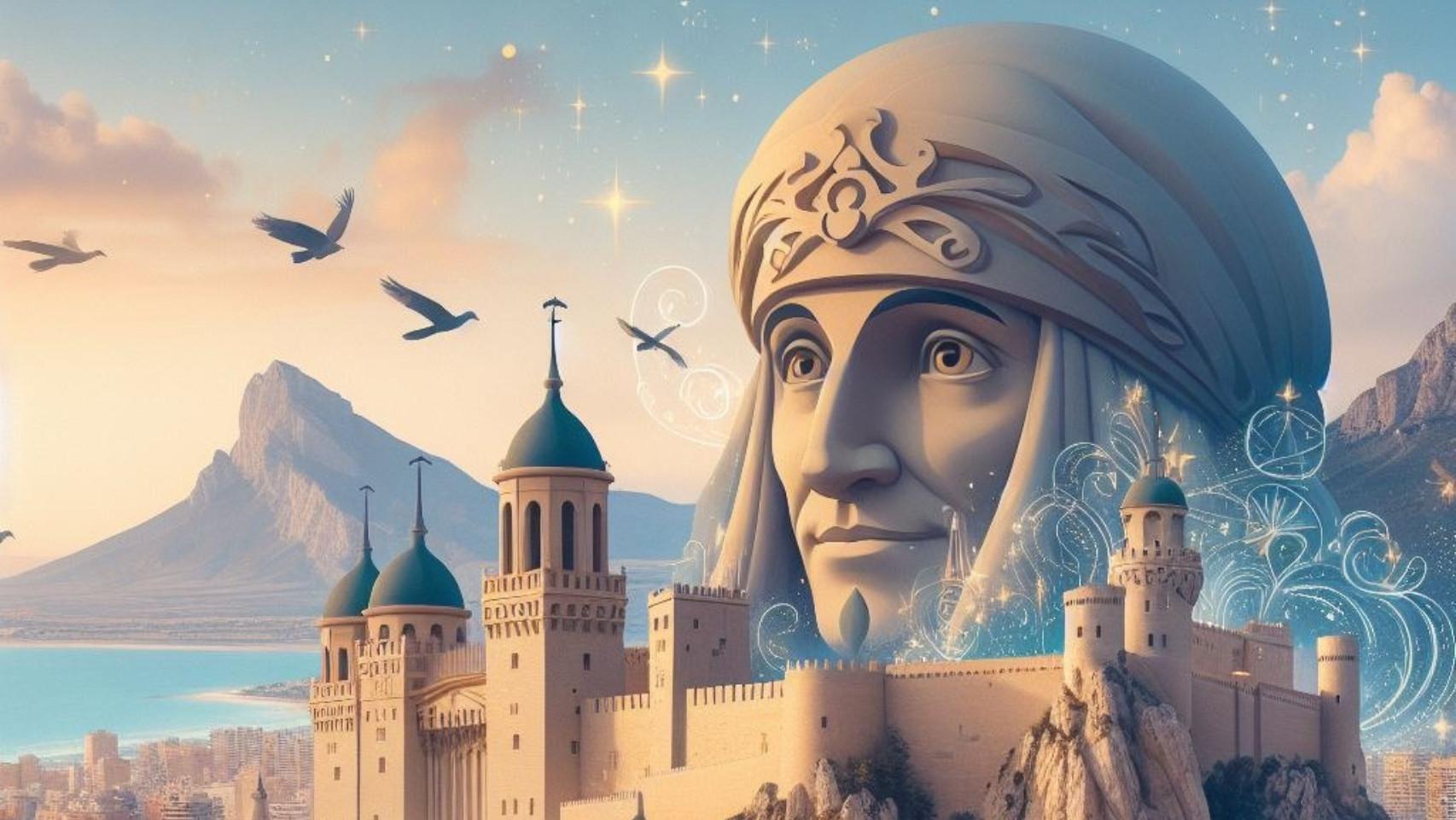 El castillo de Santa Bárbara inspirado en Disney.