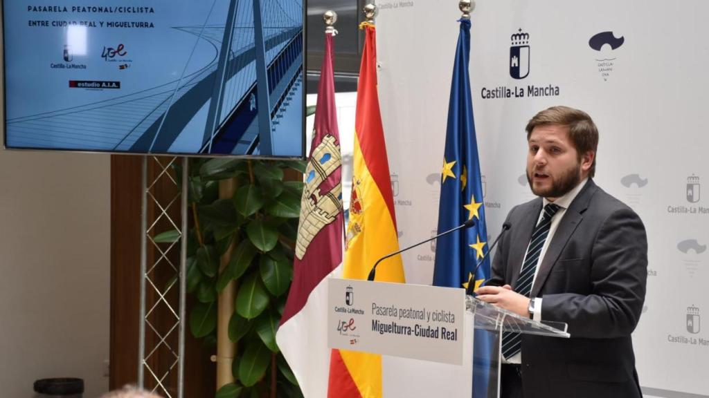 El consejero de Fomento, Nacho Hernando.