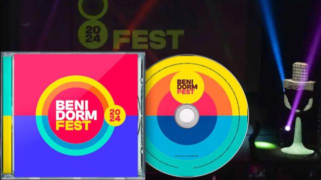 Imagen del CD del Benidorm Fest 2024.